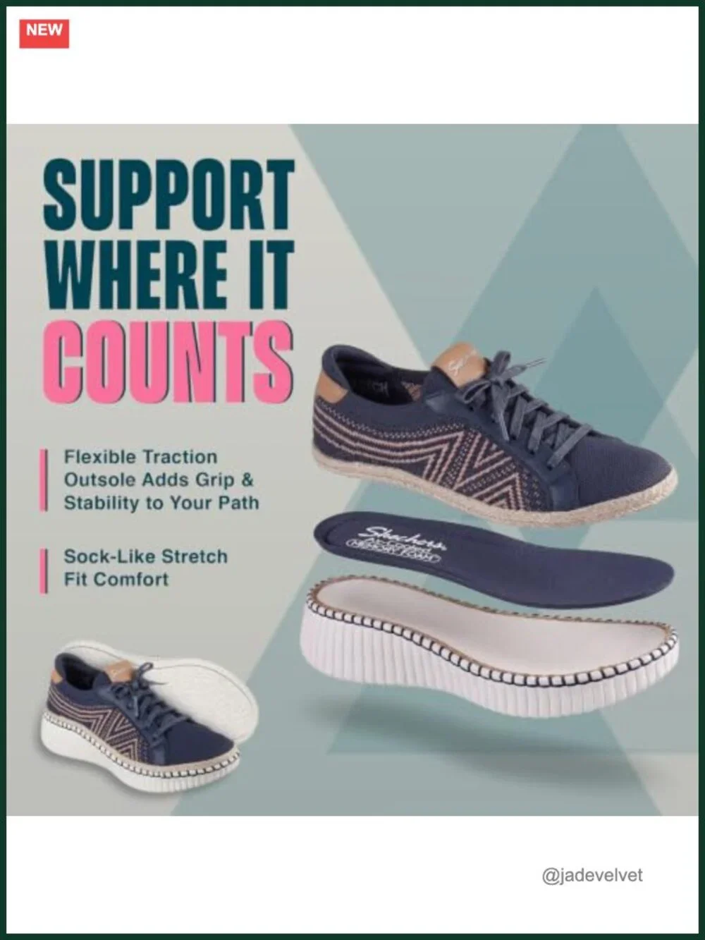 Women's Slip-On Fashion Sneakers with Air-Cooled Memory Foam, Vegan